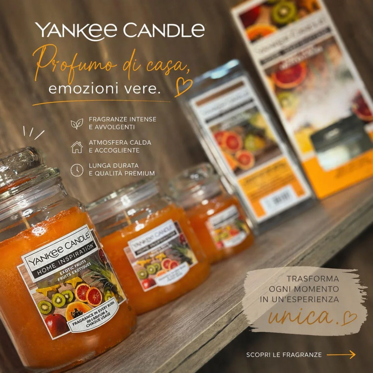 Candele profumate Yankee Candle